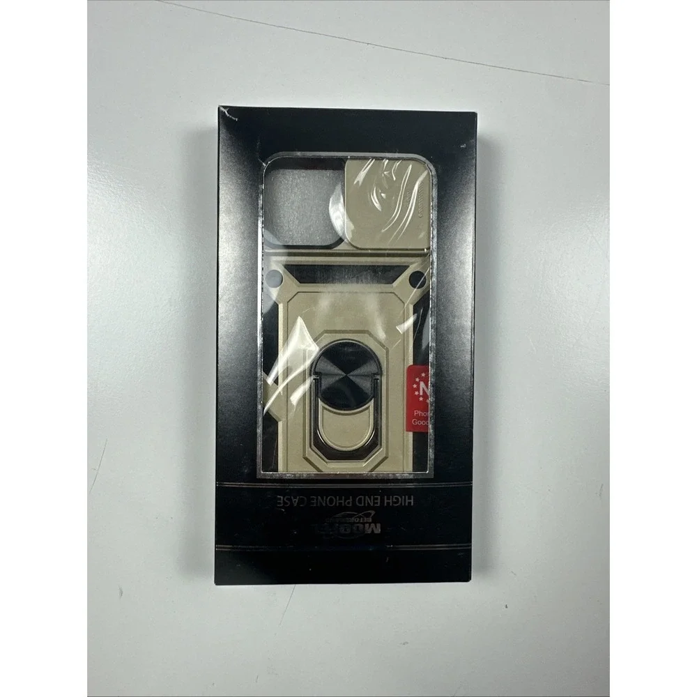 Iphone 13 Pro Max Phone Case +2 Screen Protectors Color Golden
